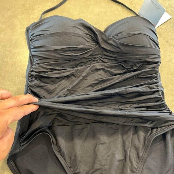 Brand New with tags! Womans swimsuit. Rouching. Adjustable. Size 12. La Blanca b - Picture 10 of 10